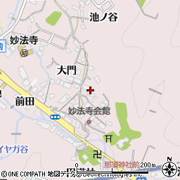 兵庫県神戸市須磨区妙法寺大門810周辺の地図