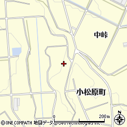 愛知県豊橋市小松原町周辺の地図