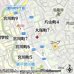 赤松工務店周辺の地図