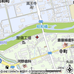 島根県益田市幸町2-27周辺の地図