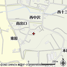 愛知県豊橋市小島町西中沢52周辺の地図