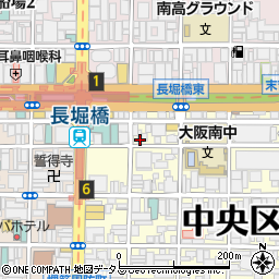 大阪府大阪市中央区島之内1丁目16-10周辺の地図