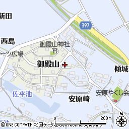 愛知県田原市御殿山87周辺の地図