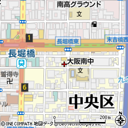 大阪府大阪市中央区島之内1丁目16-3周辺の地図
