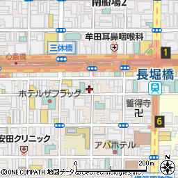 串かつの本家 近江屋 心斎橋鰻谷周辺の地図