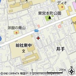 岡山県総社市井手573周辺の地図