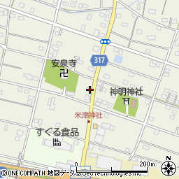 静岡県浜松市中央区米津町1973周辺の地図