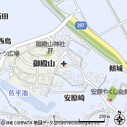 愛知県田原市御殿山88周辺の地図