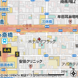 鉄板焼 Atout 心斎橋周辺の地図