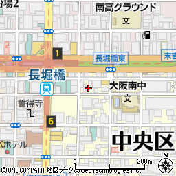 大阪府大阪市中央区島之内1丁目16-9周辺の地図