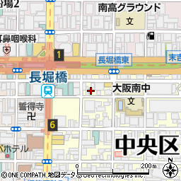 大阪府大阪市中央区島之内1丁目16-9周辺の地図