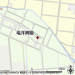 静岡県磐田市竜洋稗原255周辺の地図