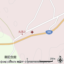 島根県益田市美都町丸茂1147周辺の地図