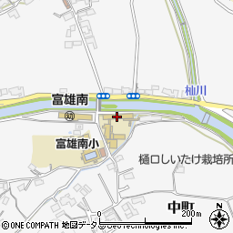 奈良市立富雄南小学校周辺の地図