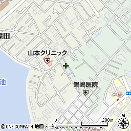 兵庫県明石市鳥羽1424周辺の地図