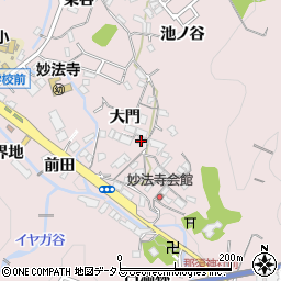 兵庫県神戸市須磨区妙法寺大門807周辺の地図