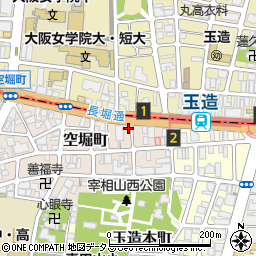 大阪日気サービス周辺の地図