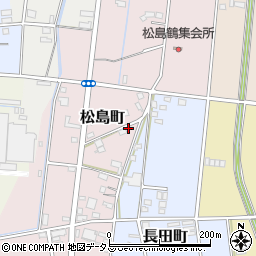 静岡県浜松市中央区松島町168周辺の地図