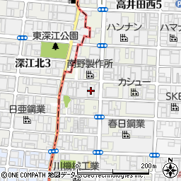 日本化線株式会社周辺の地図