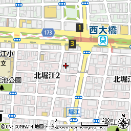 株式会社ステータス大阪支店周辺の地図