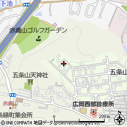 奈良県奈良市五条西2丁目16-21周辺の地図