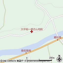 大平裕一郎さん宅前周辺の地図
