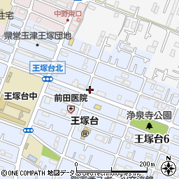 マイホームサービス周辺の地図