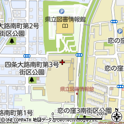 奈良市立　大安寺西バンビーホーム周辺の地図