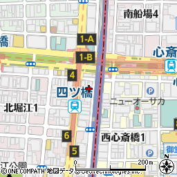 クロロフイル　インフォメーション大阪周辺の地図