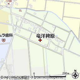 静岡県磐田市竜洋稗原149周辺の地図