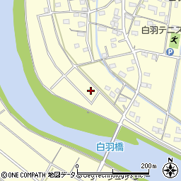 静岡県浜松市中央区白羽町1101周辺の地図