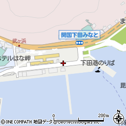 静岡県下田市外ケ岡周辺の地図