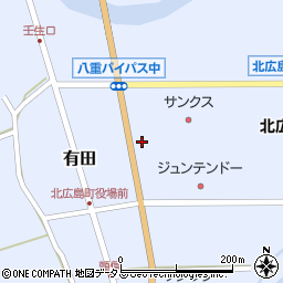 ガスト広島千代田店周辺の地図