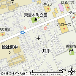岡山県総社市井手580周辺の地図