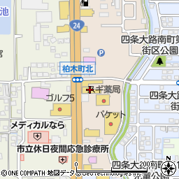 メルセデス・ベンツ奈良四条サーティファイドカーセンター周辺の地図