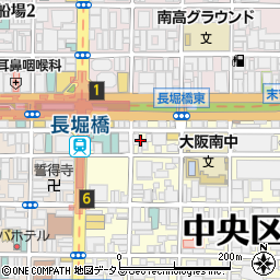 大阪府大阪市中央区島之内1丁目16-17周辺の地図