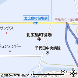 広島県山県郡北広島町周辺の地図