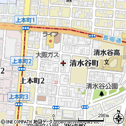 大阪府小売酒販組合周辺の地図