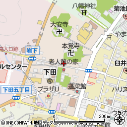 三田理容室周辺の地図