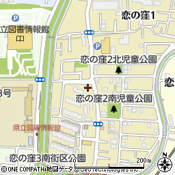 奈良県奈良市恋の窪3丁目6-7周辺の地図