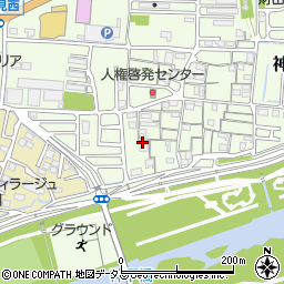 岡山県岡山市中区神下307周辺の地図
