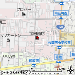 株式会社宝田商店周辺の地図