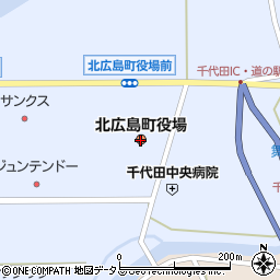 広島県北広島町（山県郡）周辺の地図