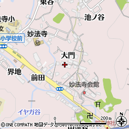 兵庫県神戸市須磨区妙法寺大門784周辺の地図