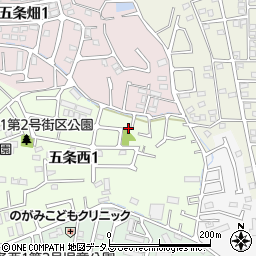 奈良県奈良市五条西1丁目11-3周辺の地図