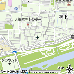 岡山県岡山市中区神下321周辺の地図