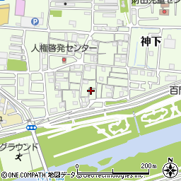 岡山県岡山市中区神下392周辺の地図