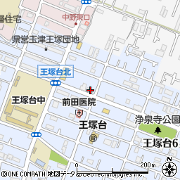 兵庫県神戸市西区王塚台5丁目24周辺の地図