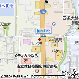 クレバリーホーム奈良中央店周辺の地図