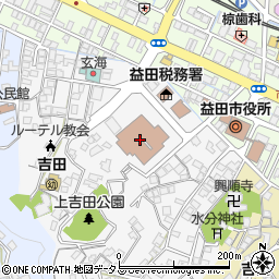 益田市立市民学習センター周辺の地図